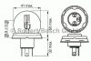 Izzó P45t Bosch 45/40W