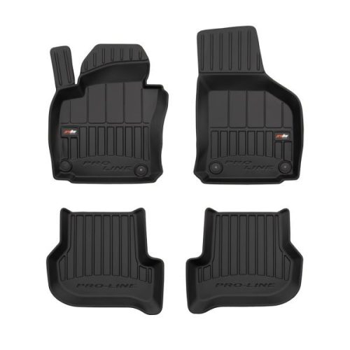 Gumiszőnyeg méretpontos 3D Seat Skoda Octavia 2004–2013 | 4db | FROGUM ProLine