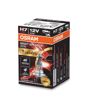 Izzó H7 12V 60/55 Night Breaker Laser | OSRAM