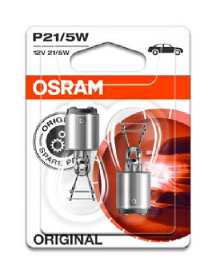 Izzó 12V P21/5W UL | 2 db | OSRAM