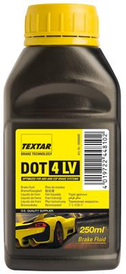 Textar | Fékolaj | DOT 4 | 0,25liter