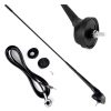 Antenna autótetőre dönthető 40 cm 5 mm adapter ANT06 | AMIO