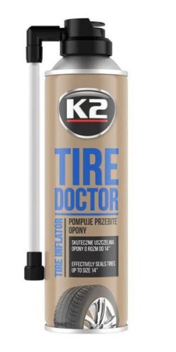 K2 | TIRE DOCTOR - Defektjavító spray | 500ml