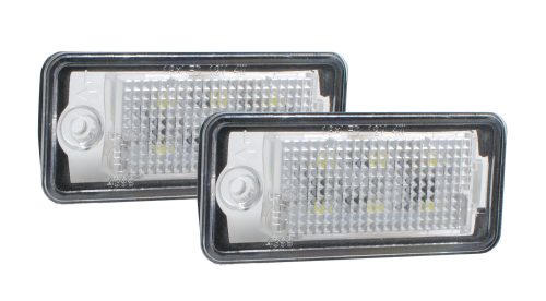 LED rendszámvilágítás Audi A3, A4, A5, A6, A8, Q7 2 db | M-TECH