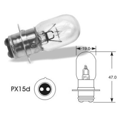 Izzó PX15d 35/35W | Motorkerékpár, robogó izzó