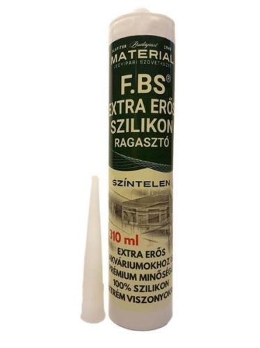 FBS Extra erős szilikon ragasztó 310ml