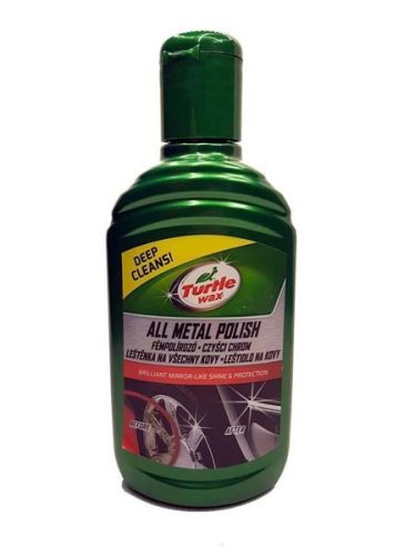 Turtle Wax | Fémpolírozó fém, króm és alu polírszer | 300 ml