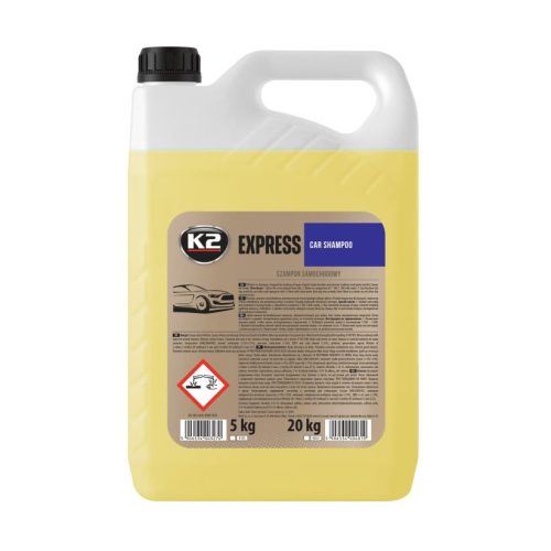 K2 | Express Plus - Autósampon citrom | 5liter 