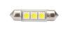 LED Sofita C5W 36 mm 3-SMD 5050 CANBUS | 2db fehér | M-TECH