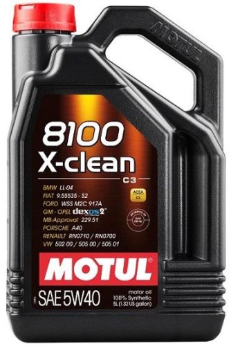 Motul | 8100 X-CLEAN C3 | 5W40 4liter