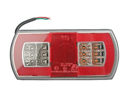 Utánfutó hátsólámpa 4funkciós jobb, LED, 12/24 Volt | MULTIPA 