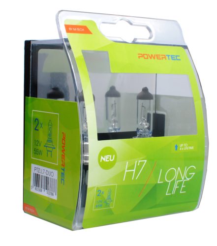 Izzó H7 12V DUO - Powertec Long Life | M-TECH