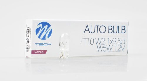 Izzó 12V W5W | 10 db | M-TECH